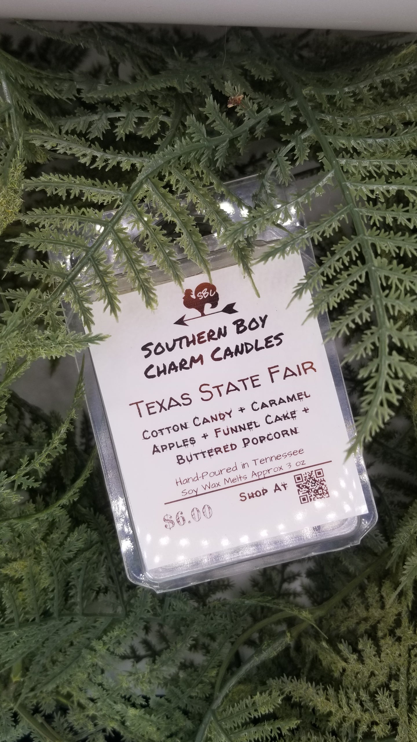 Texas State Fair WAX MELTS - Cotton Candy + Caramel Apples + Funnel Cake + Buttered Popcorn