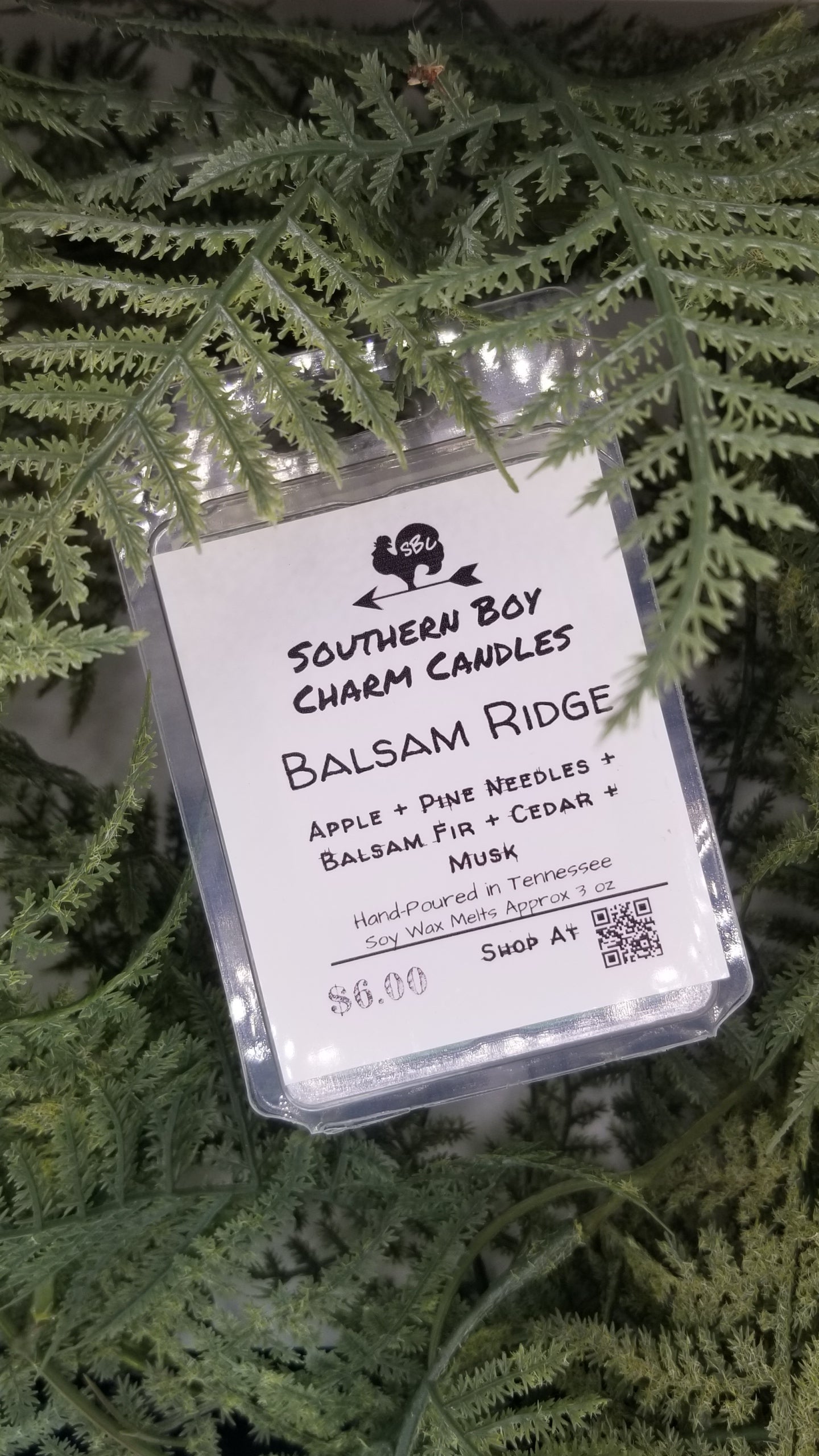 Balsam Ridge WAX MELTS - Apple + Pine Needles + Balsam Fir + Cedar + Musk