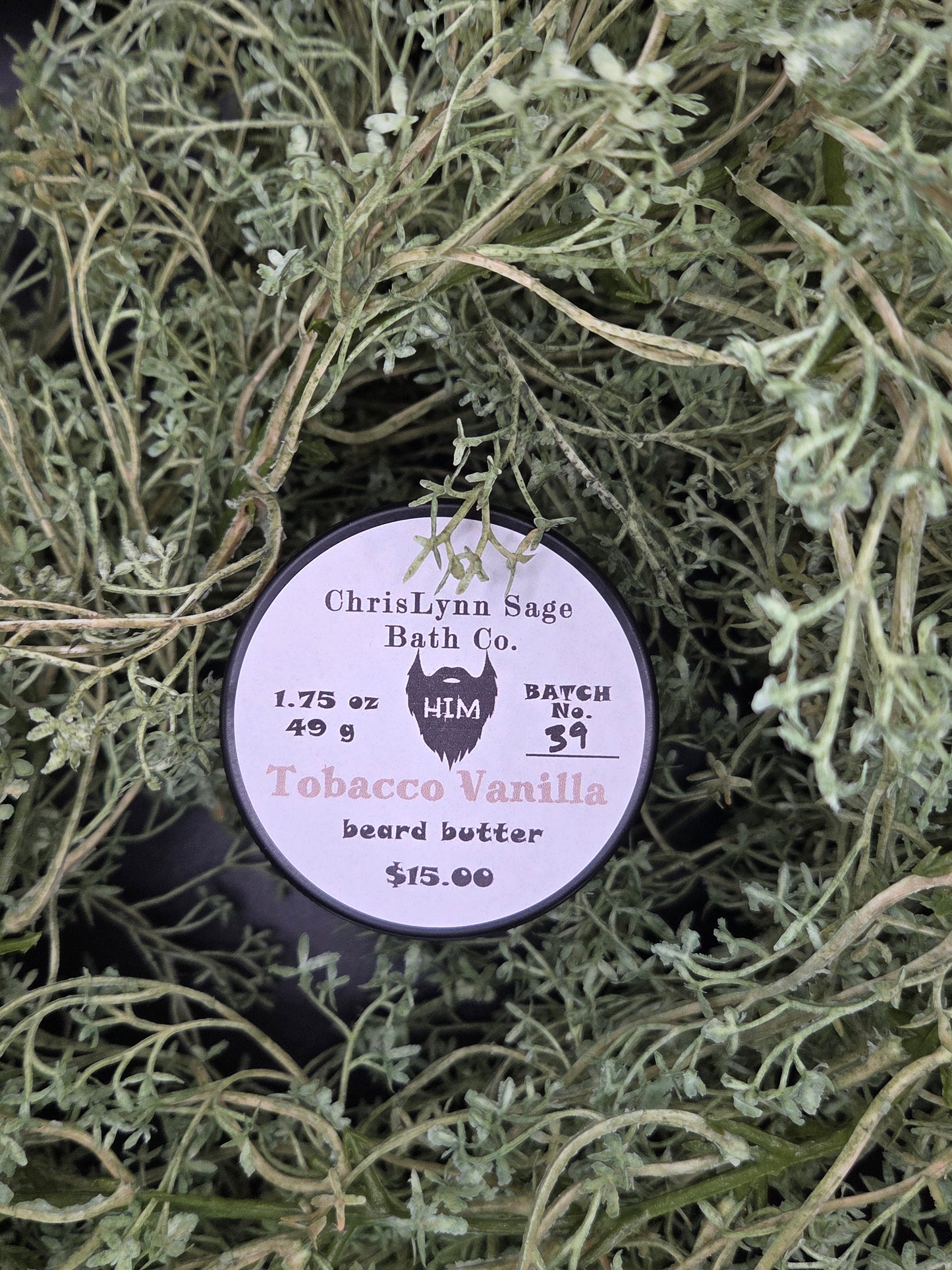 Tobacco Vanilla - HIM beard butter - Tobacco + Vanilla + Clove