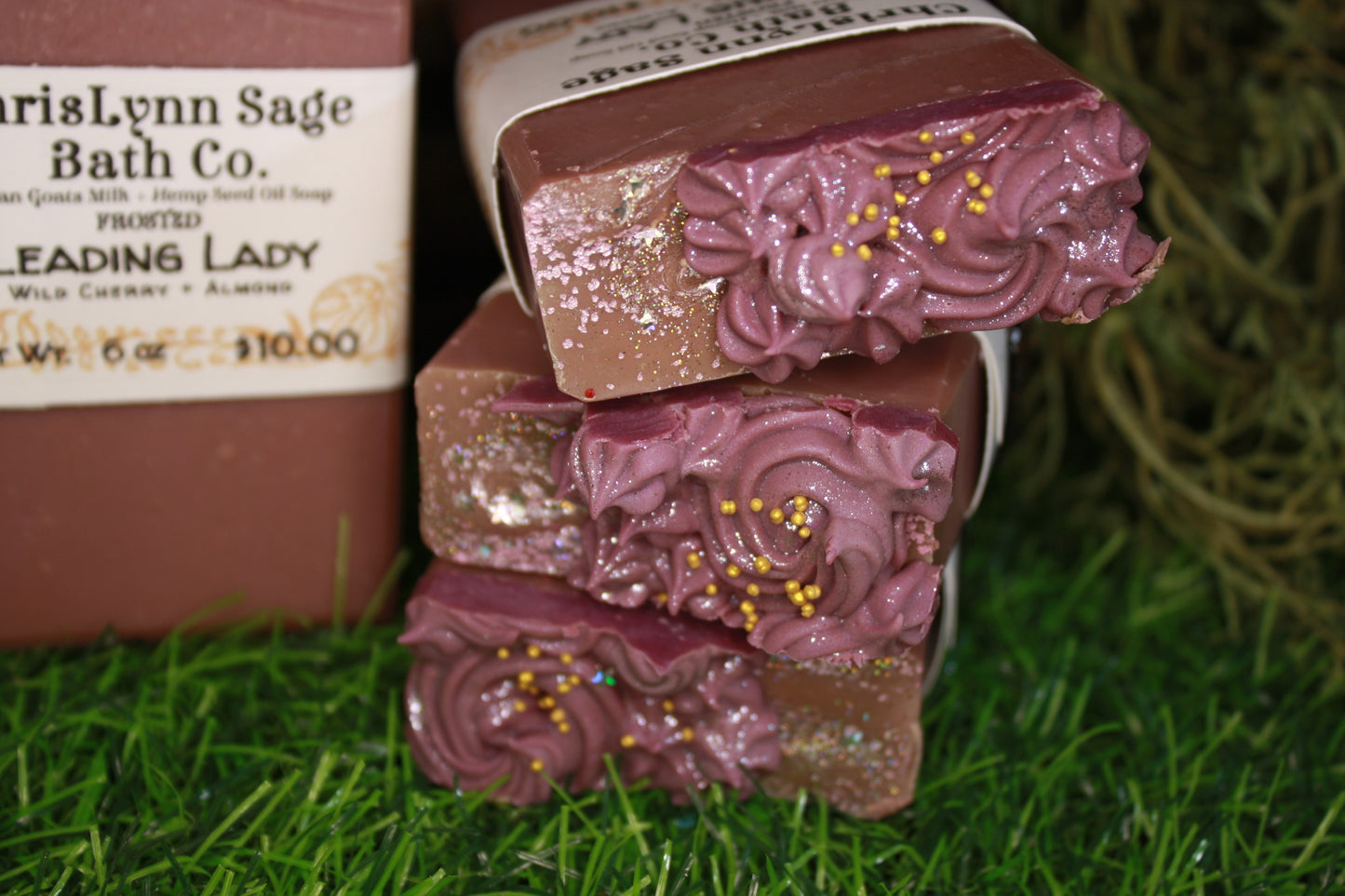 Leading Lady *FROSTED BAR* - Wild Cherry + Almond