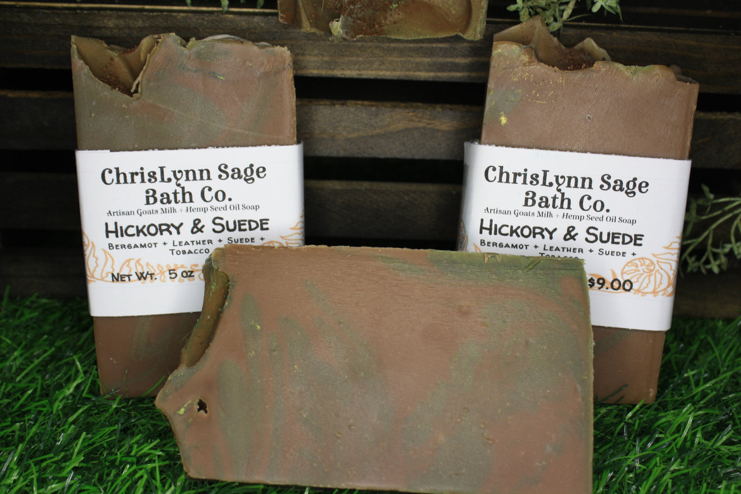 Hickory & Suede - Bergamot + Leather + Suede + Tobacco
