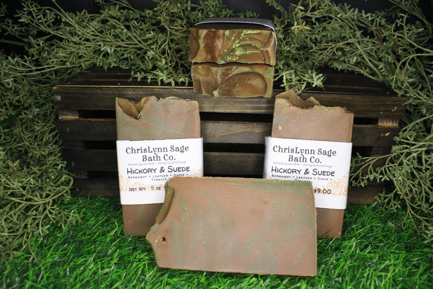 Hickory & Suede - Bergamot + Leather + Suede + Tobacco