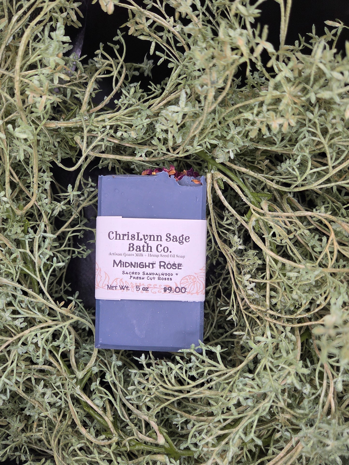Midnight Rose - Sacred Sandalwood + Fresh Cut Roses