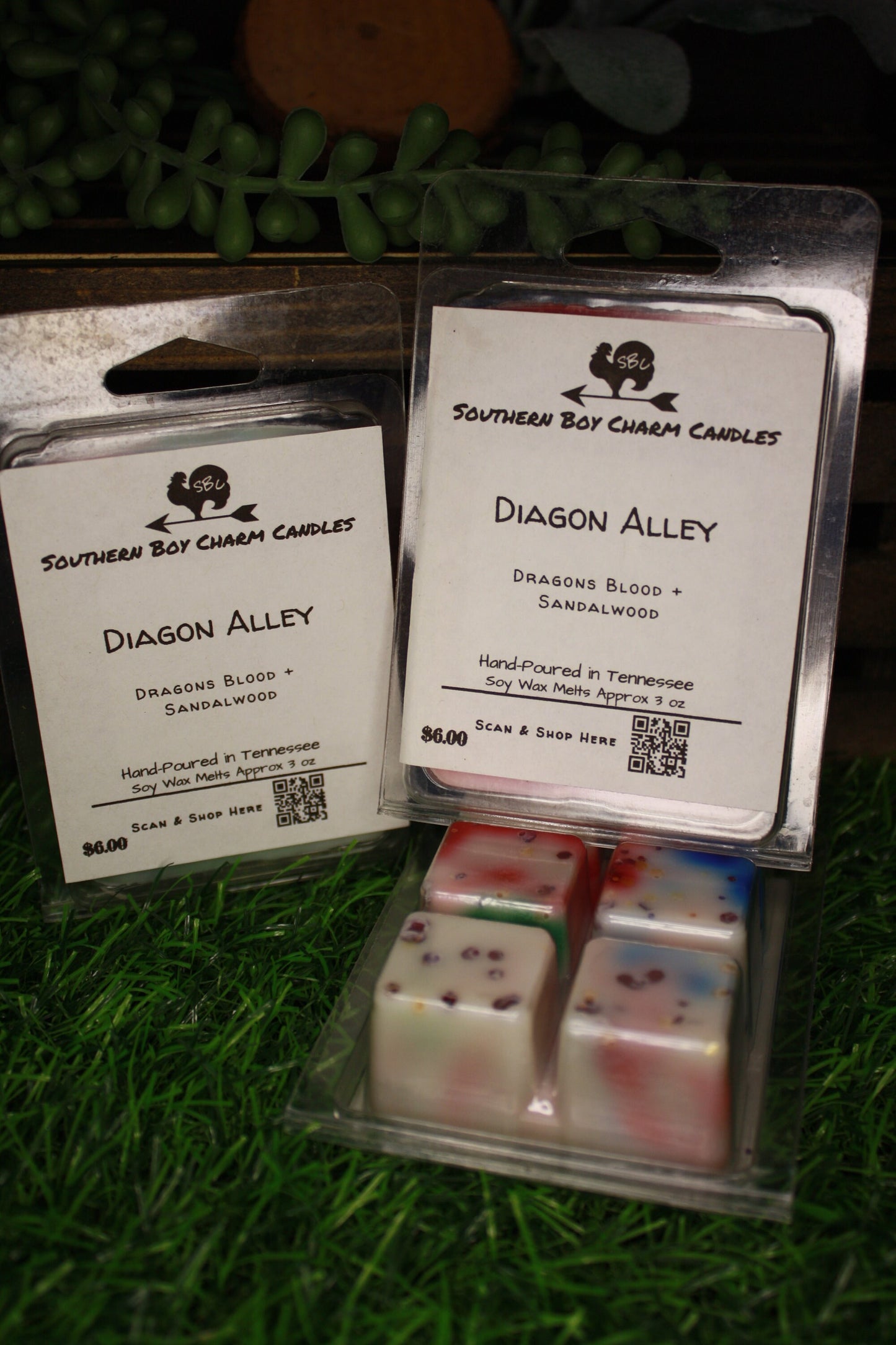 Diagon Alley WAX MELTS - Dragons Blood + Sandalwood