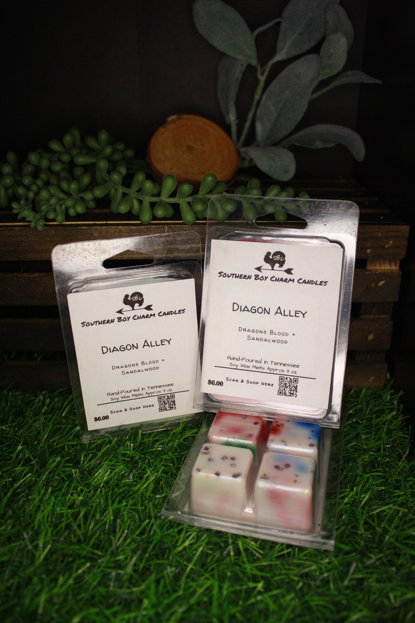 Diagon Alley WAX MELTS - Dragons Blood + Sandalwood