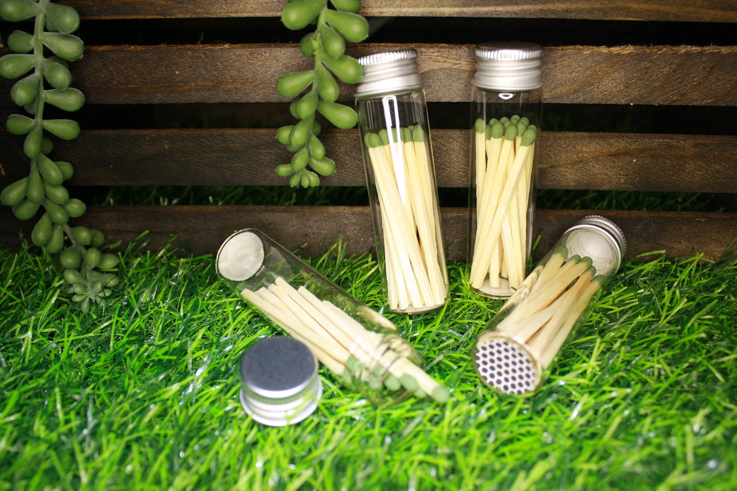 Match Stick Jar With Striker