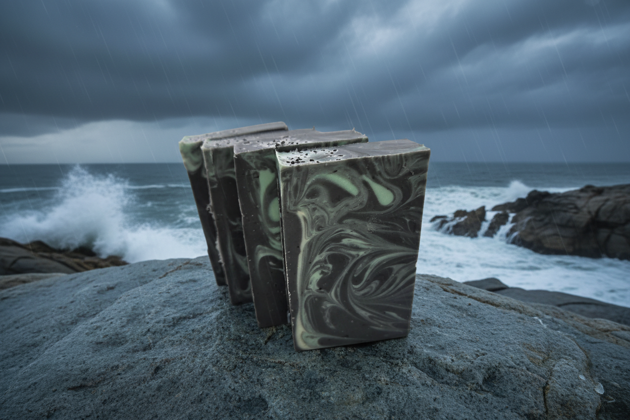 Coastal Storm - Cool Ozone + Rocky Coastline + Sea Moss + Teakwood
