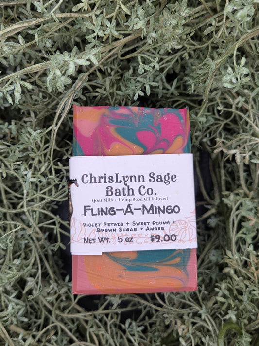 Fling-A-Mingo *LIMITED EDITION* - Violet Petals + Sweet Plums + Brown Sugar + Amber