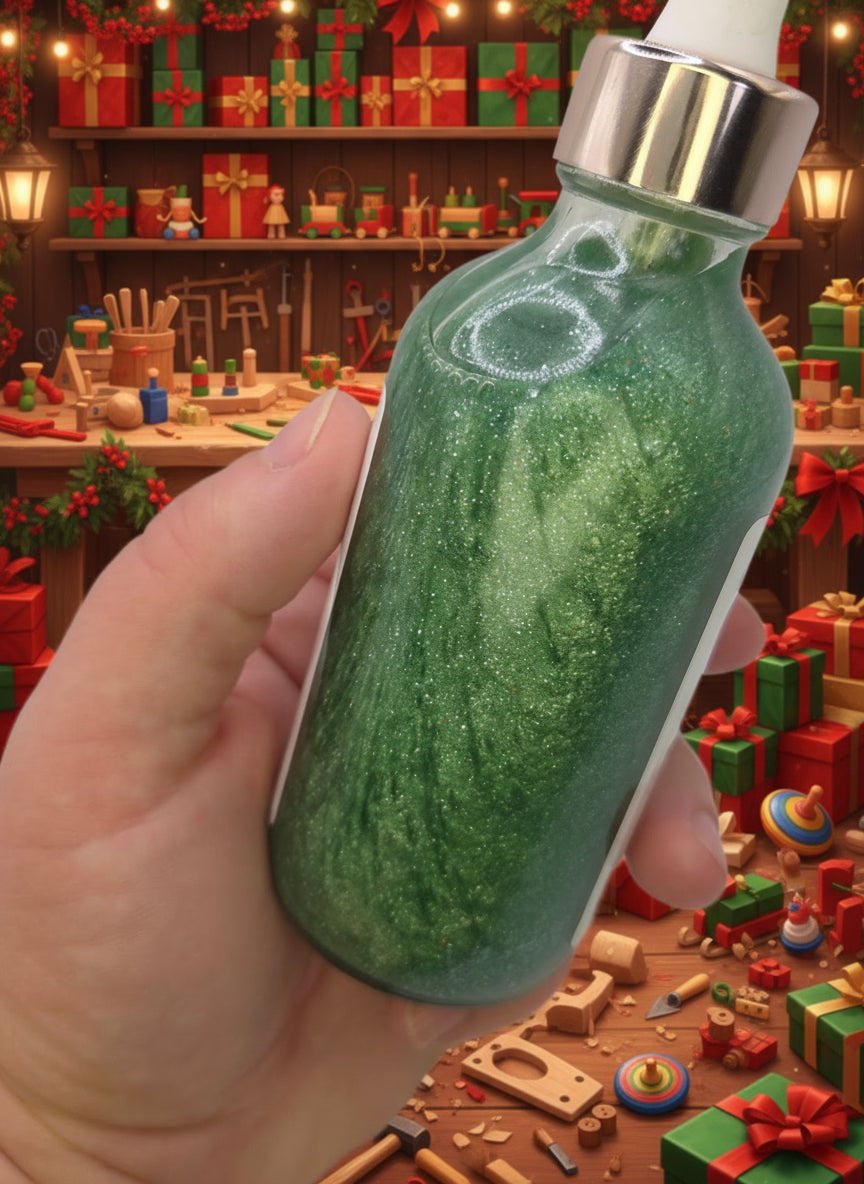 Naughty Elf EXTRA Shimmer Body Oil - Tart Cranberry + Sweet Orange + Zesty Lemon