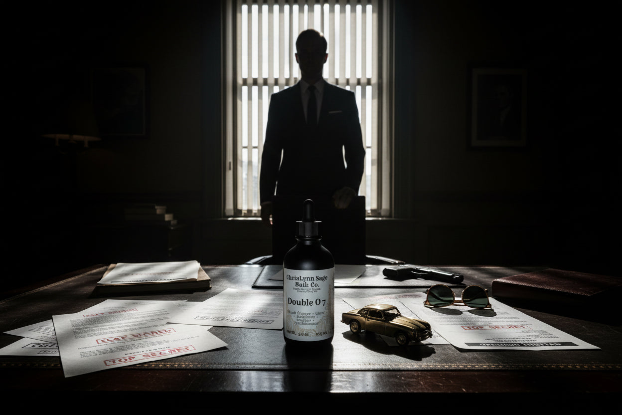 Double O 7 Body Oil -Black Pepper + Clove + Mandarin + Leather + Frankincense