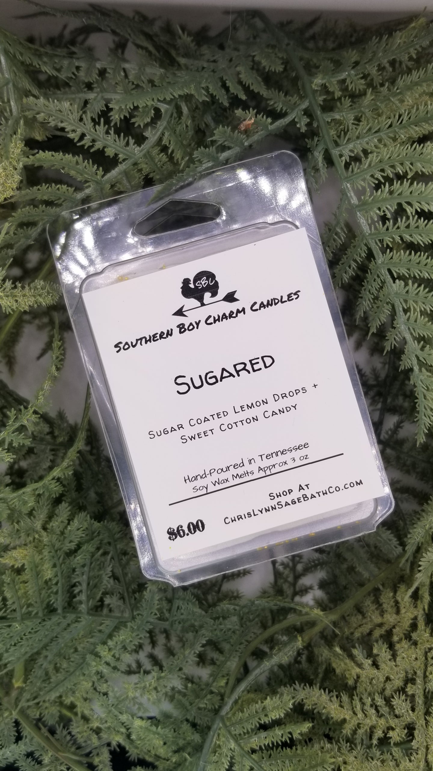 Sugared WAX MELTS - Sugar Coated Lemon Drops + Sweet Cotton Candy