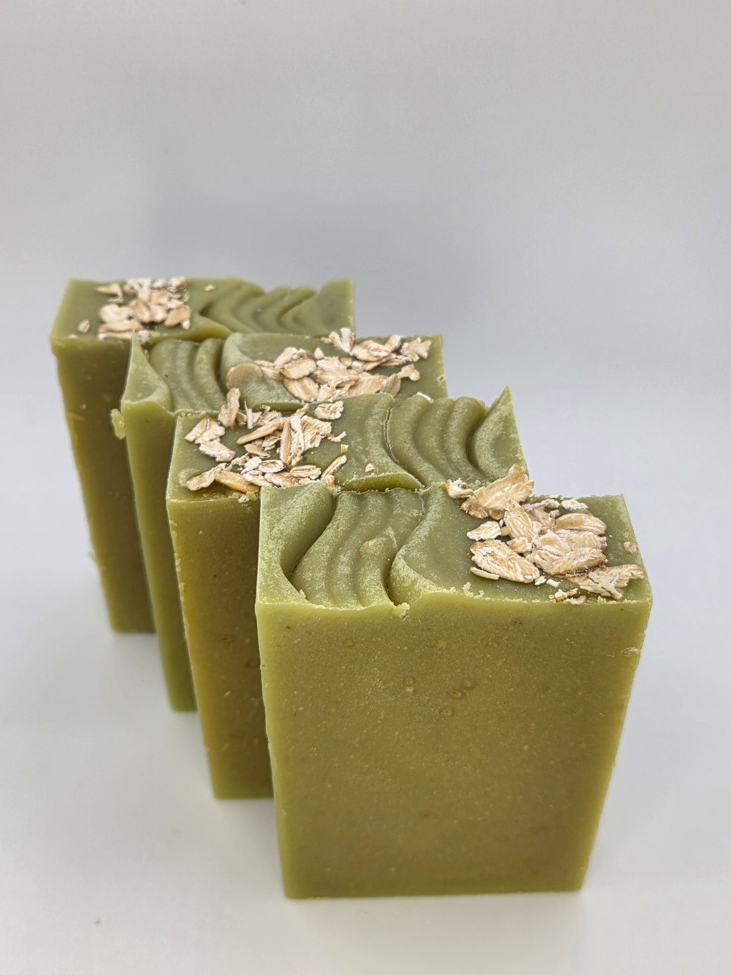 AvocadOats SOAP BAR - Lemongrass + Clove + Musk - Made with Collagen + Real Avocado