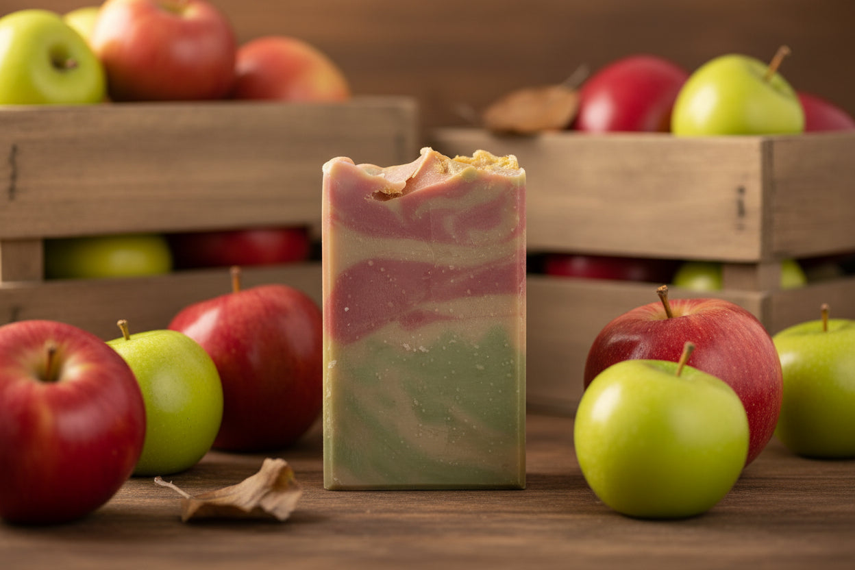 Apple Harvest SOAP BAR - Juicy Apples + Nutmeg + Oatmeal Cookie