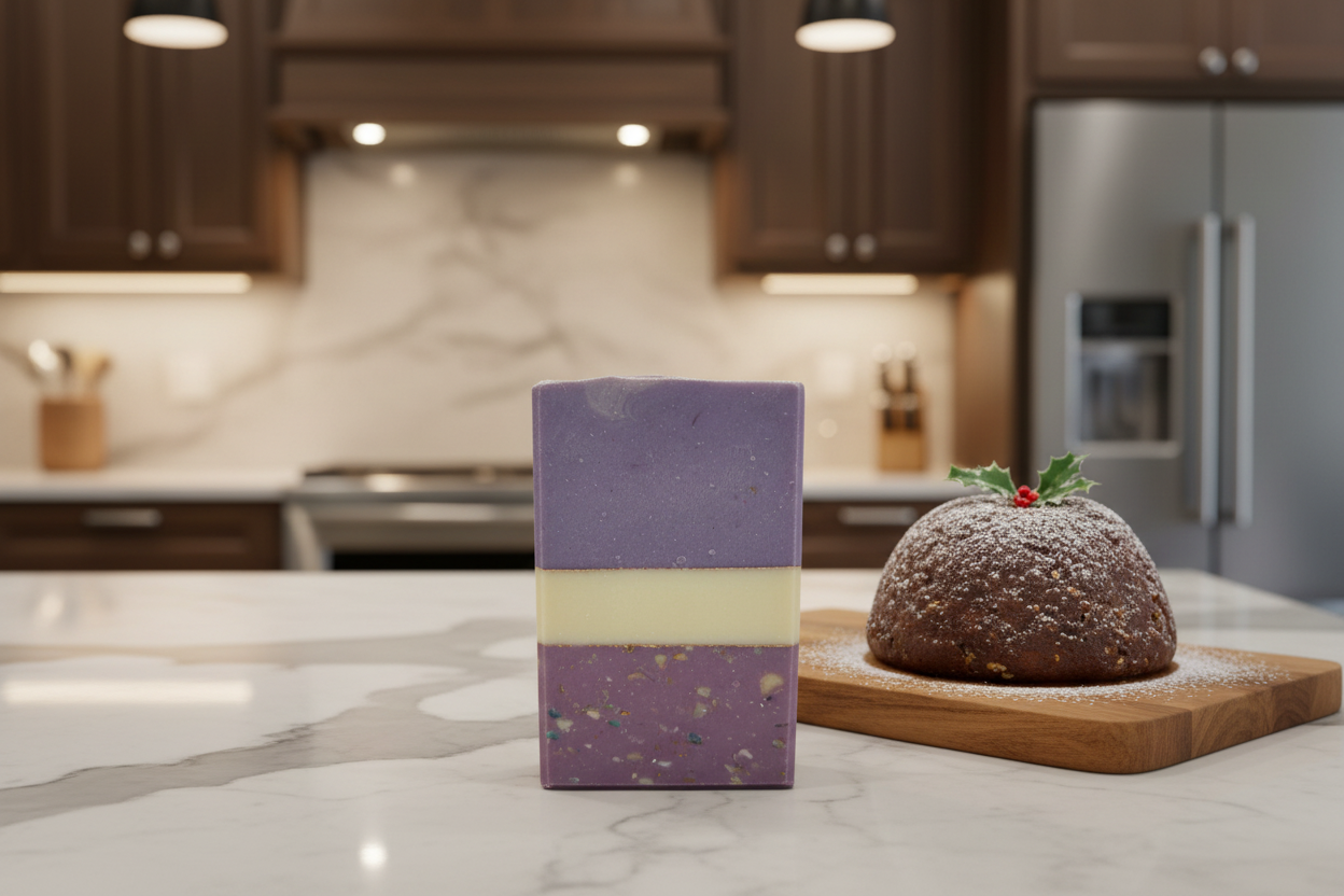 Figgy Pudding SOAP BAR - Rich Brown Sugar + Ripe Fig