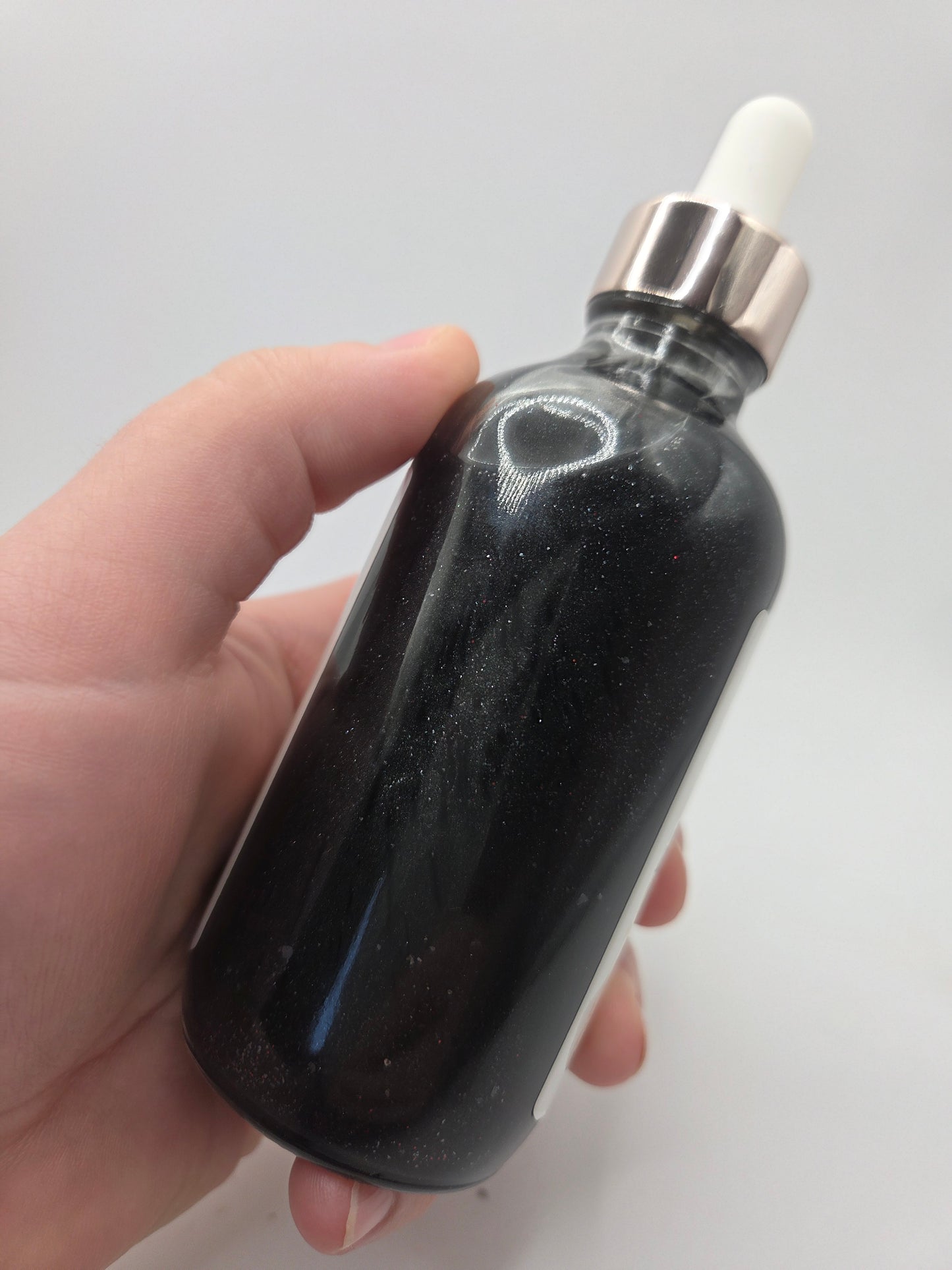 Black Widow Shimmer Body Oil - Black Cherry