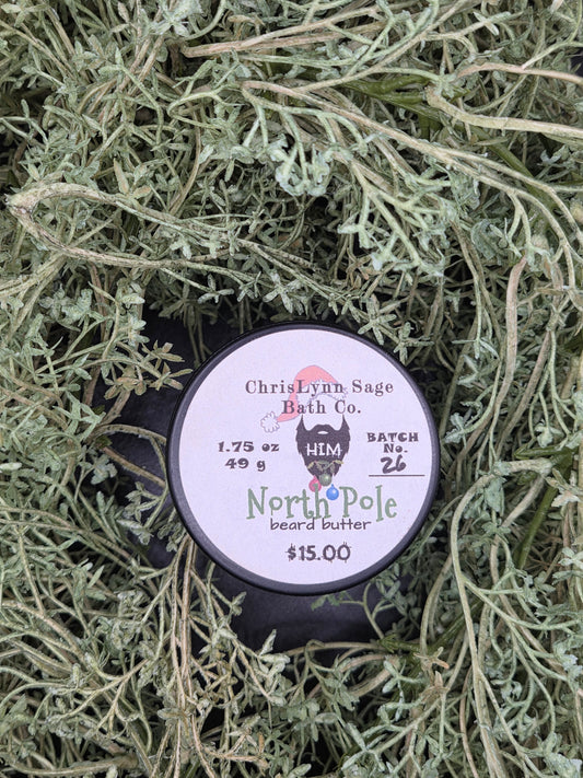 North Pole - HIM premium beard butter - Orange + Carnation + Balsam Fir + Pine + Cedar