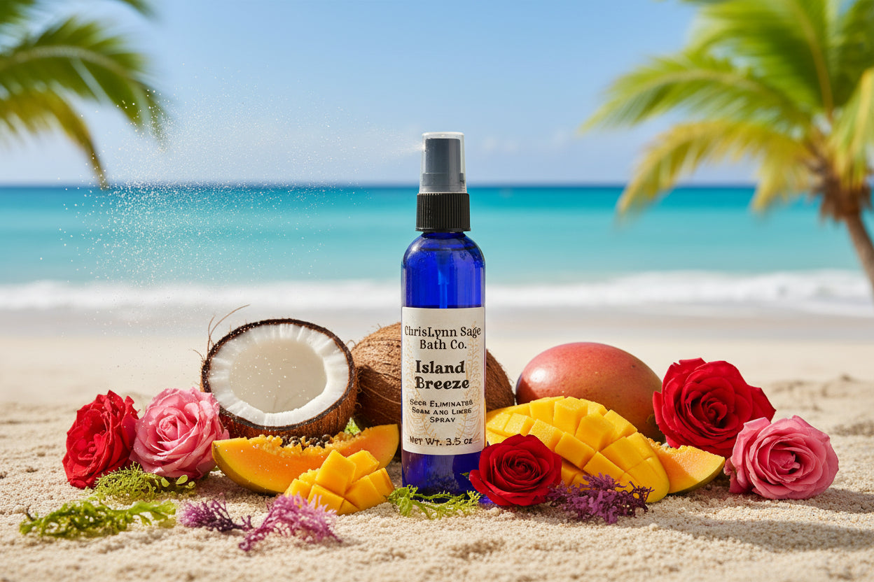 Island Breeze ROOM SPRAY - Water Lotus + Rosewater + White Musk + Sea Moss