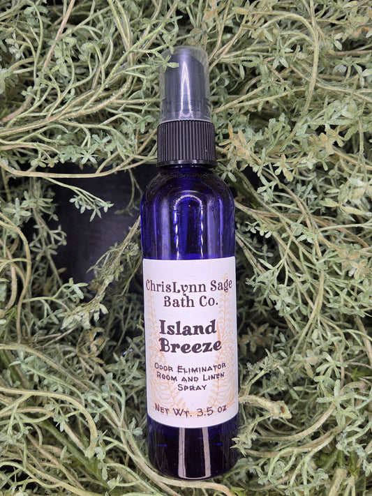 Island Breeze ROOM SPRAY - Water Lotus + Rosewater + White Musk + Sea Moss