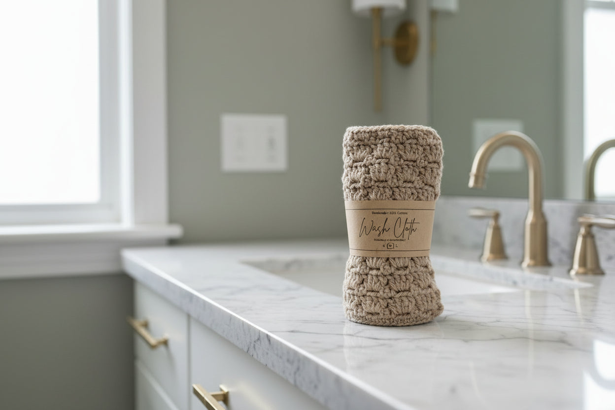 Medium Crochet Wash Cloth