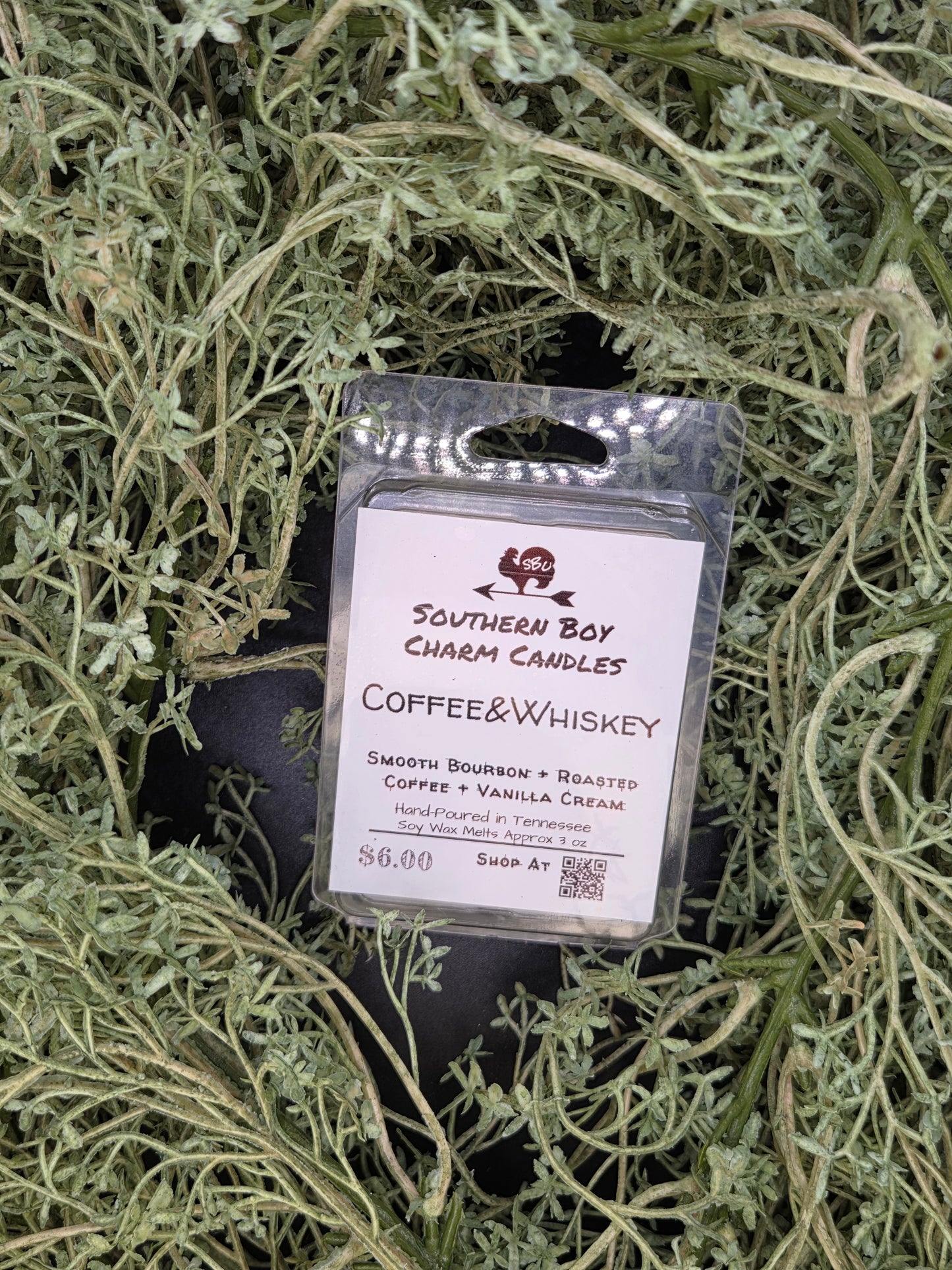 Coffee&Whiskey WAX MELTS - Smooth Bourbon + Roasted Coffee + Vanilla Cream