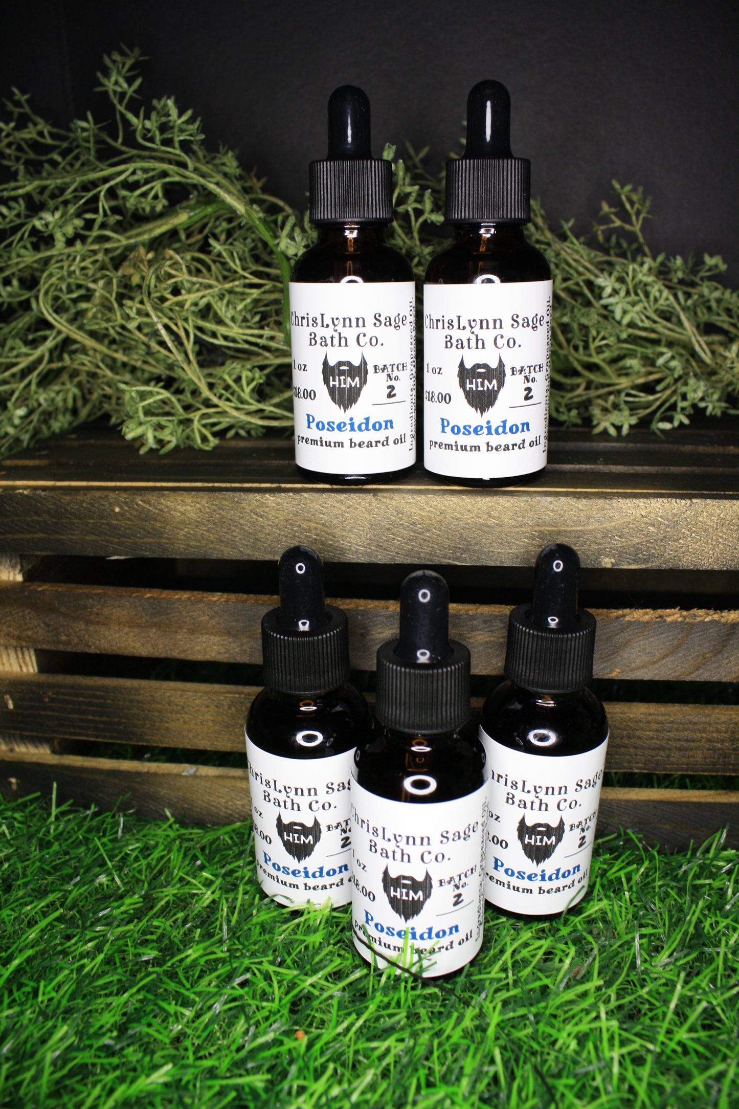 Poseidon HIM premium beard oil