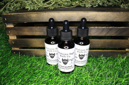 Unscented HIM premium beard oil