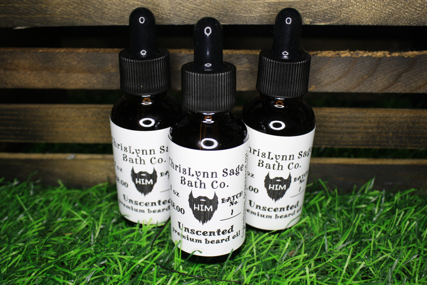 Unscented HIM premium beard oil