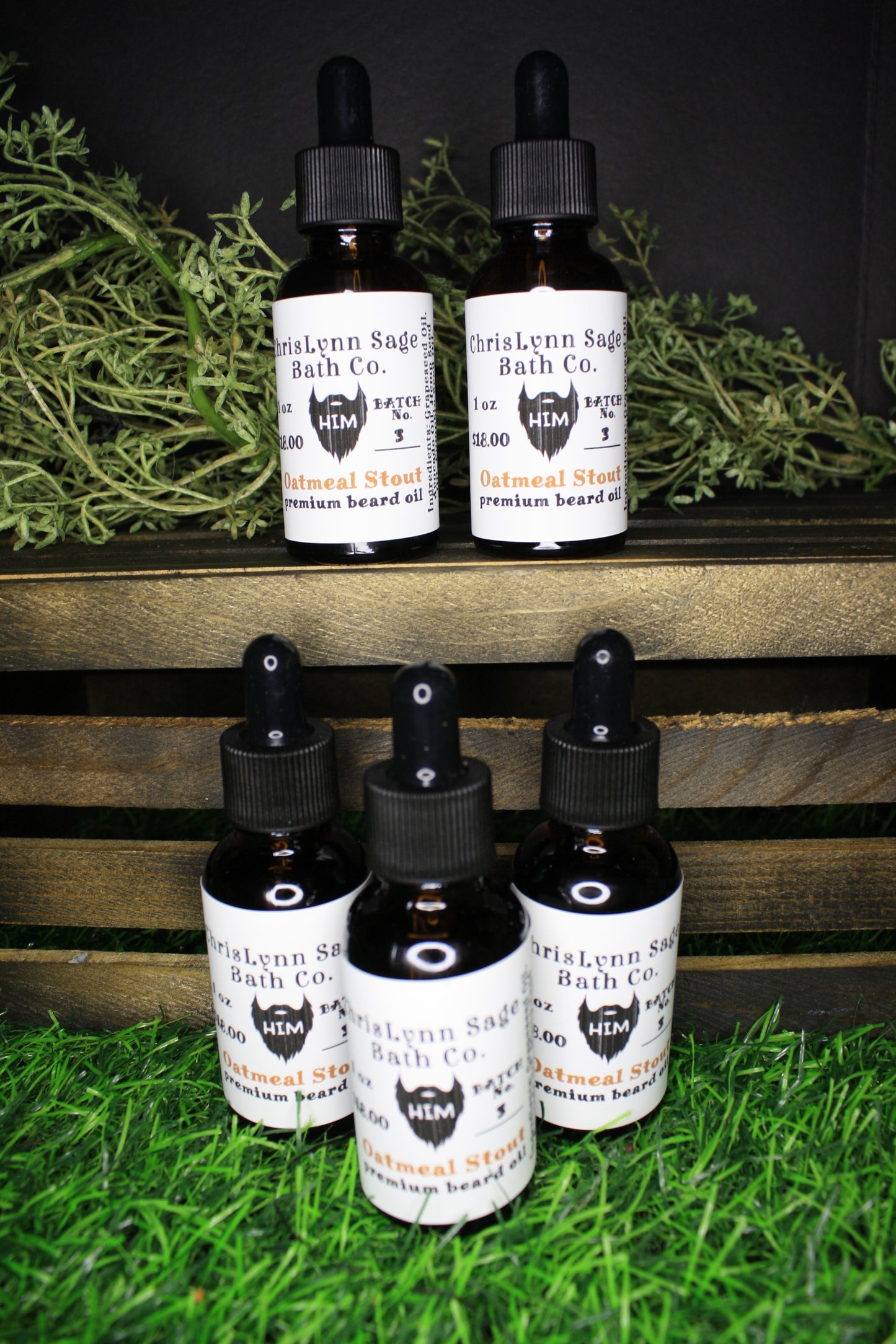 Oatmeal Stout HIM premium beard oil